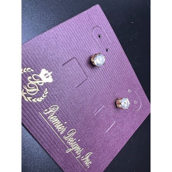 Premier Designs Solitaire Earrings - Picture 2 of 5